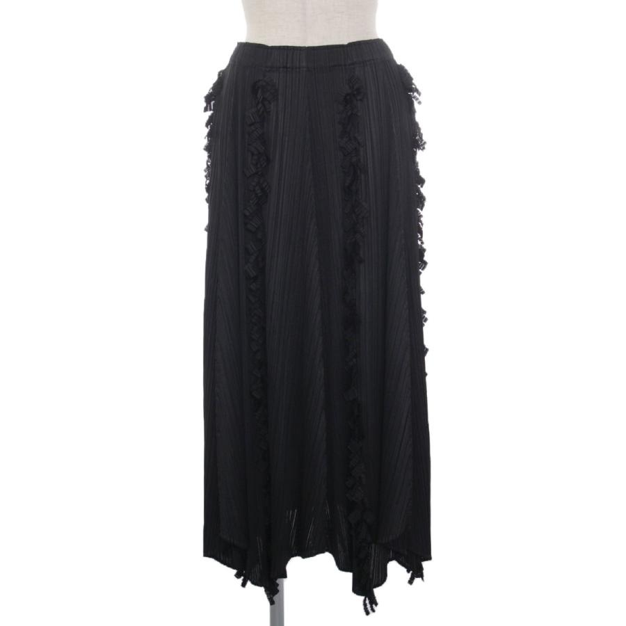 プリーツプリーズイッセイミヤケ スカート PP63-JG127 プリーツ フリル