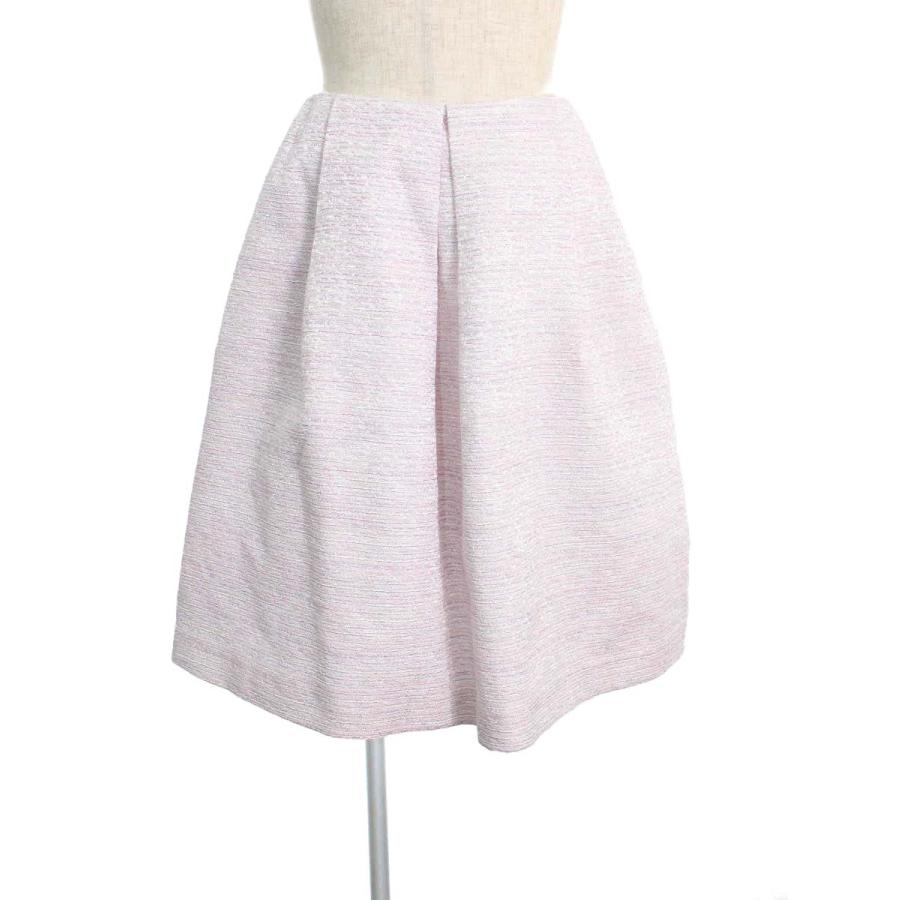 ルネ スカート ツイード タック 総柄 34 : 0241205h0251041 : ブランド  