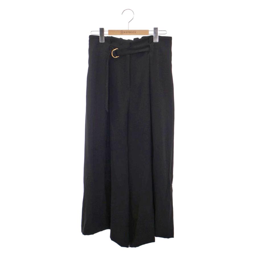 エムズグレイシー ワイドパンツ M'S GRACY エムズグレイシー パンツ ワイド ベルト付き 38