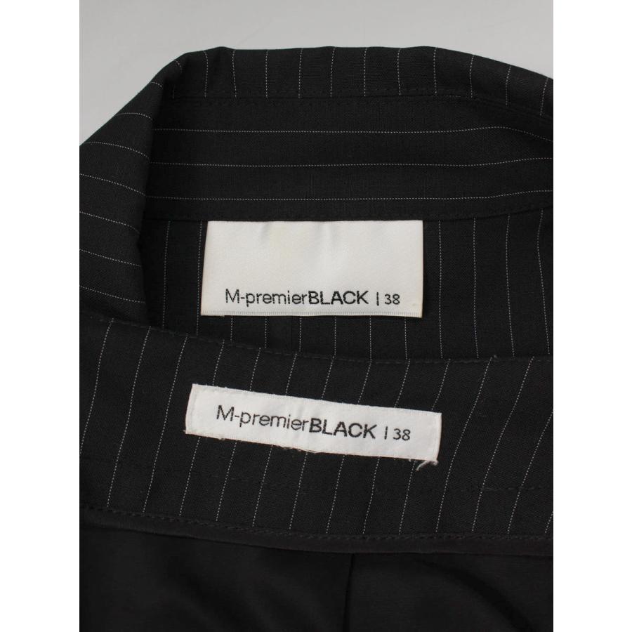 M-premier 黒 スカートスーツ M-premier BLACK エムプルミエブラック スカートスーツ ジャケット