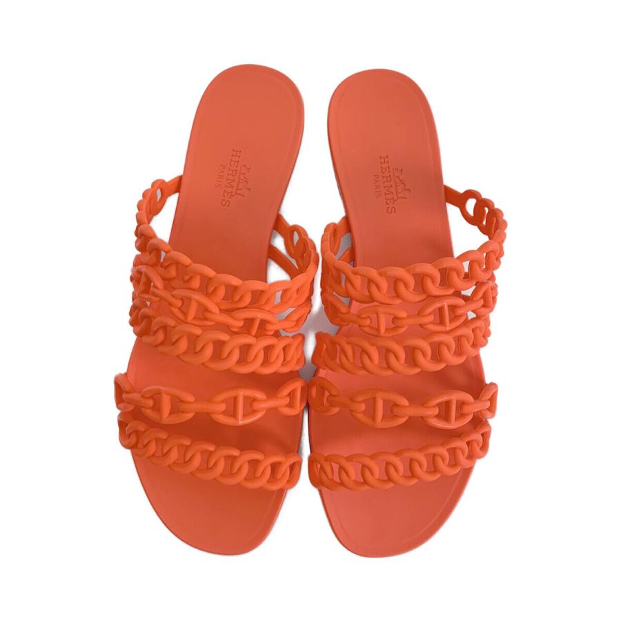 HERMES（エルメス） サンダル シェーヌダンクル リヴァージュ フラット