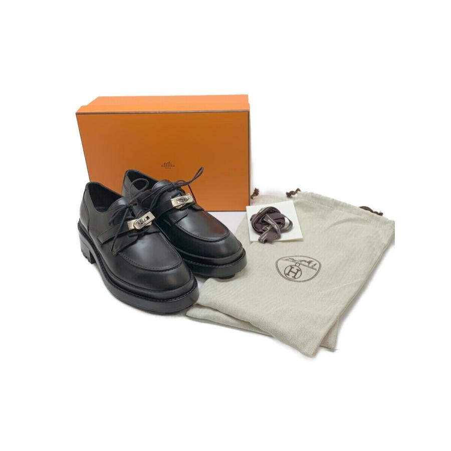 HERMES エルメス ローファー ケリーバックル オックスフォードシューズ