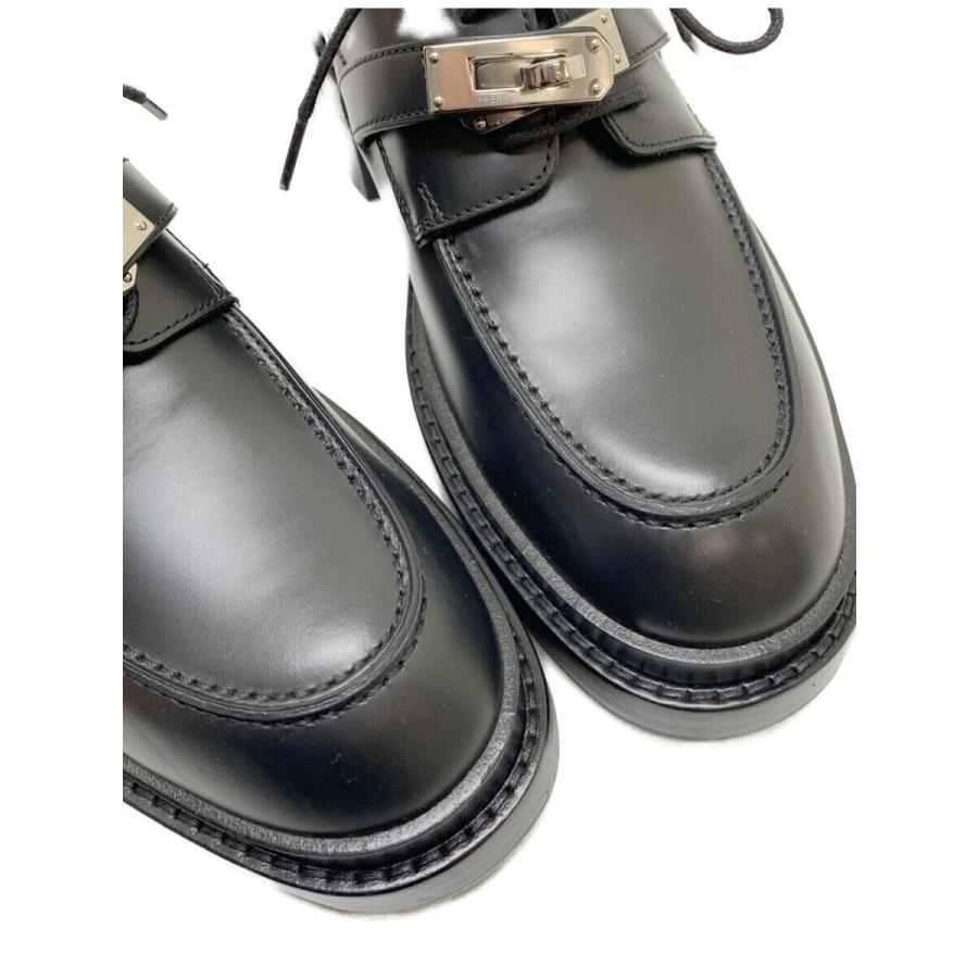 HERMES エルメス ローファー ケリーバックル オックスフォードシューズ 