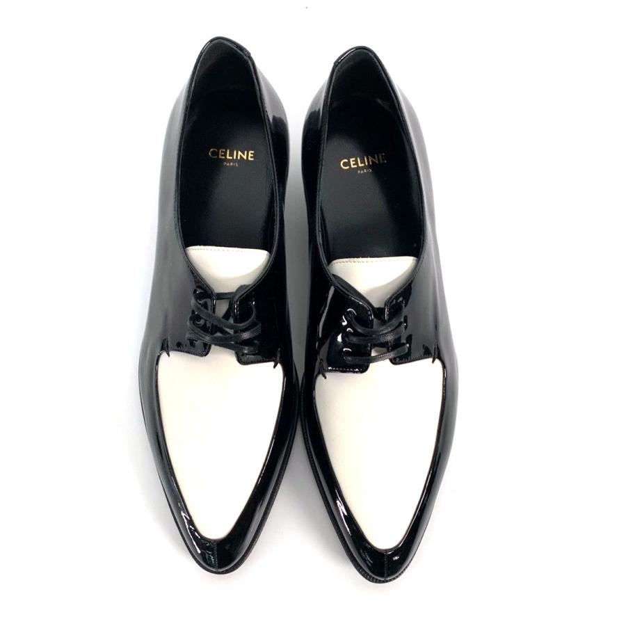 CELINE セリーヌ シューズ パテント レザーシューズ クリーパー CELINE セリーヌ シューズ パテント レザーシューズ クリーパー
