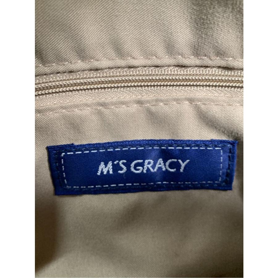 M'S GRACY（エムズグレイシー） ショルダーバッグ リボン ロゴチャーム