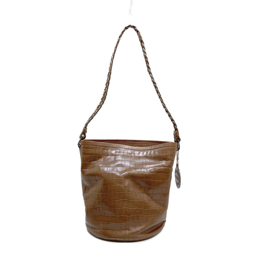 FOXEY BOUTIQUE フォクシーブティック ショルダーバッグ 型押し バケツ 