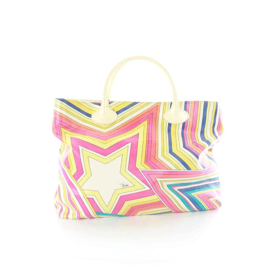 EMILIO PUCCI（エミリオプッチ） ハンドバッグ 星柄 ナイロン