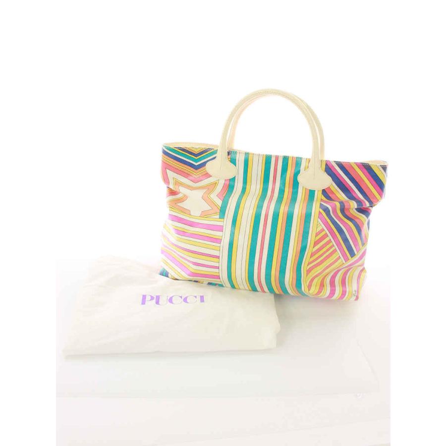 EMILIO PUCCI（エミリオプッチ） ハンドバッグ 星柄 ナイロン
