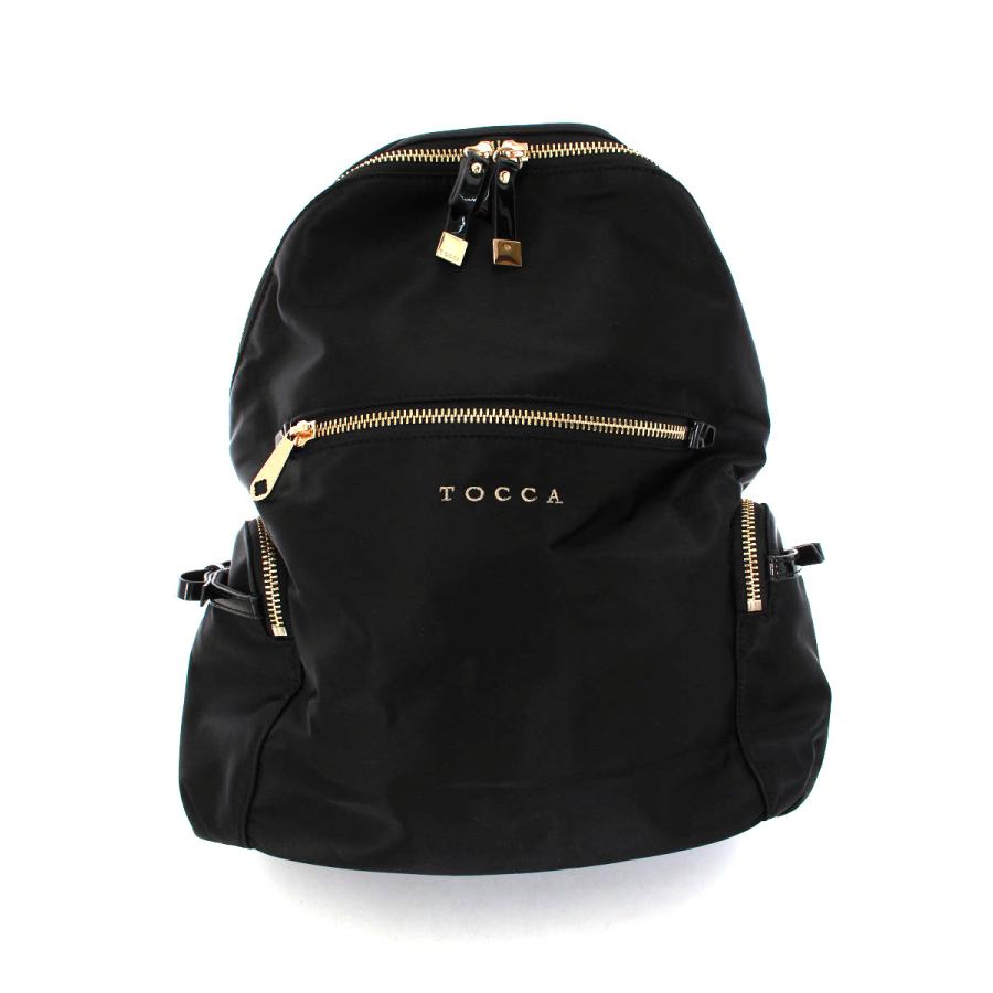トッカ バッグ リュック バッグパック TOCCA リボン ブラック RIBBON BRICK BACKPACK バックパック （リュック・バックパック