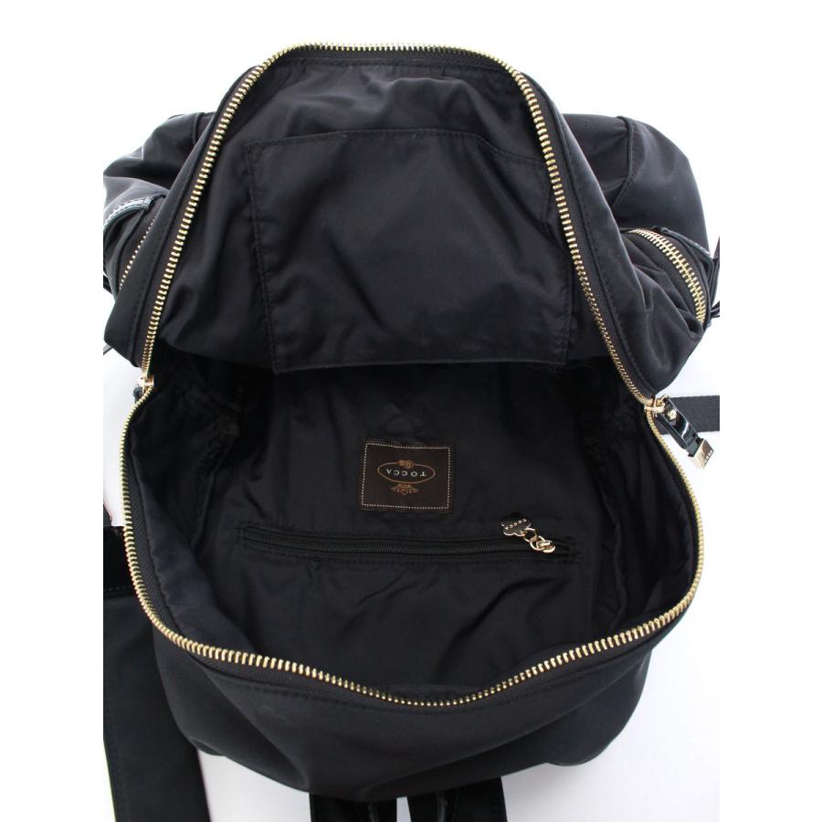 トッカ バッグ リュック バッグパック TOCCA リボン ブラック TOCCA（トッカ） デイバック リュック RIBBON BRICK BACKPACK バック
