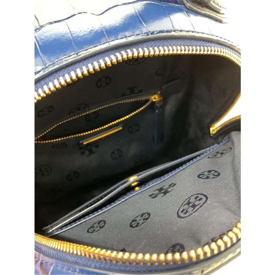 トリーバーチ バックパック リュック croc embossed mini backpack