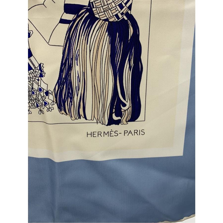 HERMES（エルメス） ストール ショール カレ90 Passementerie Quadri