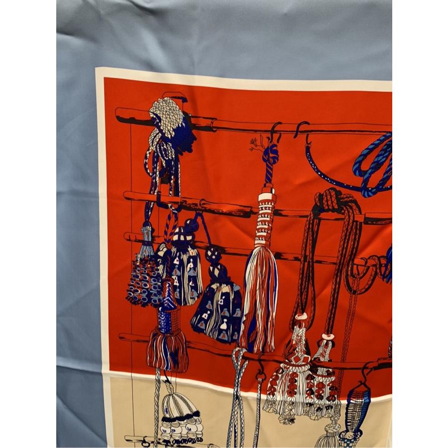 エルメス ストール(ショール)美品  カレ90 HERMES（エルメス） ストール ショール カレ90 Passementerie Quadri