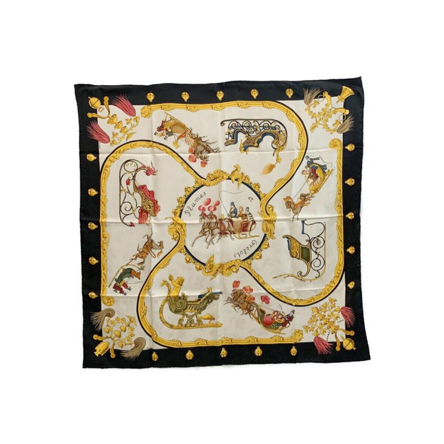 HERMES（エルメス） スカーフ カレ90 ホース柄 総柄 : ブランド