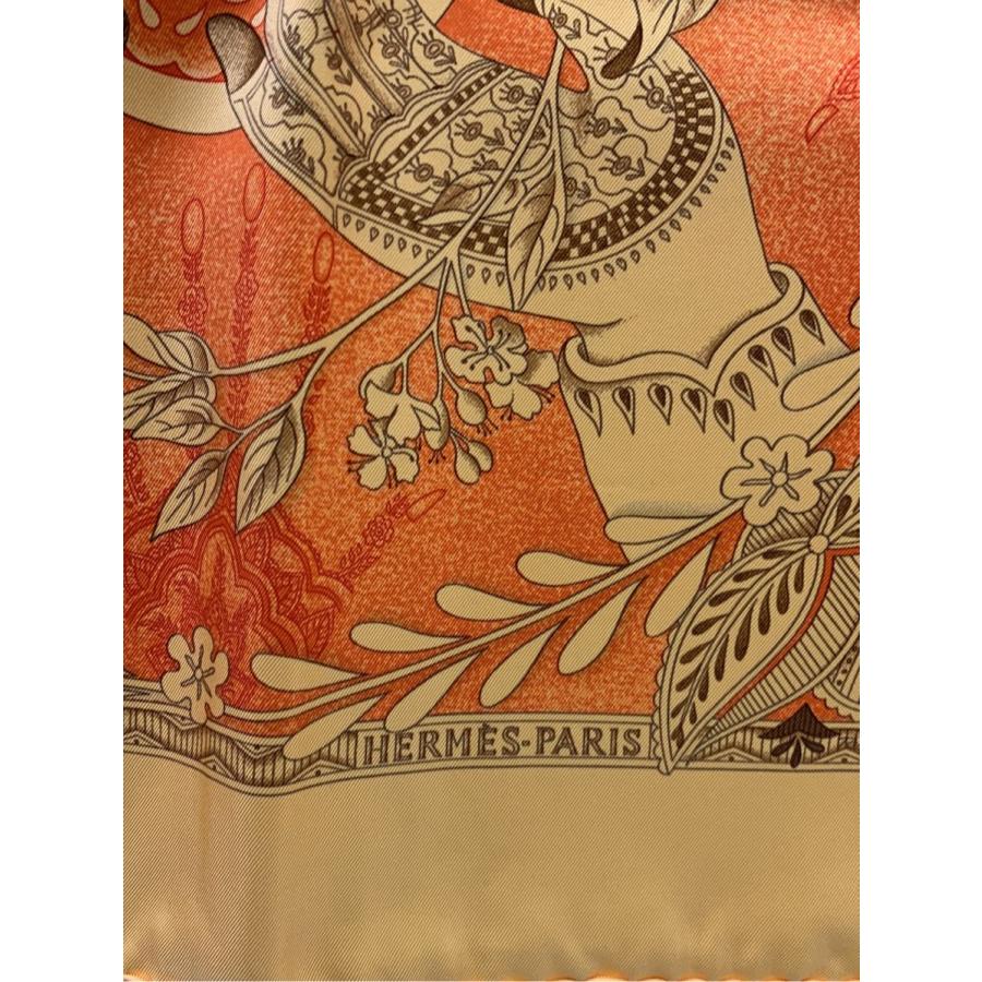 HERMES（エルメス） スカーフ カレ90 Les chants du Henne ヘンナの歌