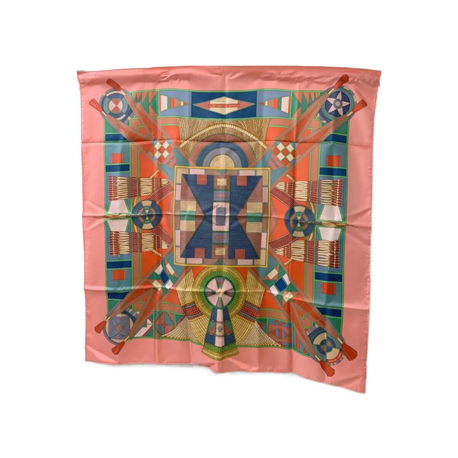 HERMES エルメス スカーフ カレ90 L'ART INDIEN DES PLAINES HERMES エルメス スカーフ カレ90 L'ART INDIEN DES PLAINES