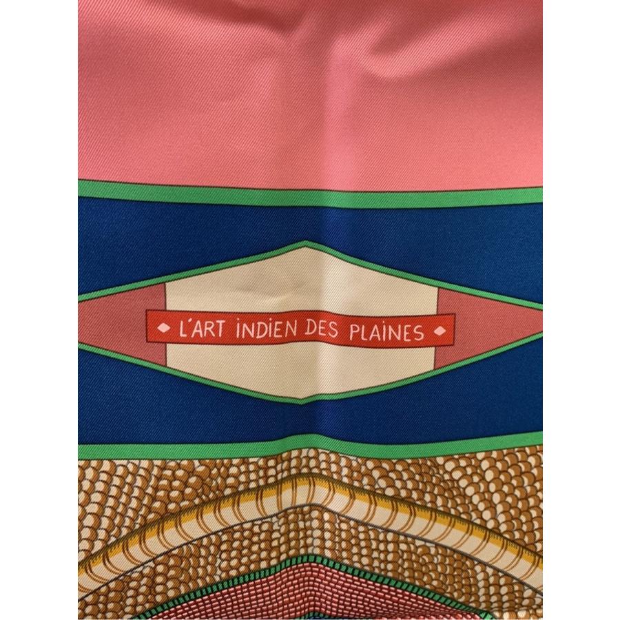 HERMES エルメス スカーフ カレ90 L'ART INDIEN DES PLAINES HERMES エルメス スカーフ カレ90 L'ART INDIEN DES PLAINES