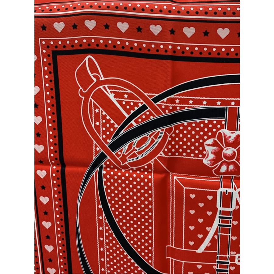 HERMES エルメス スカーフ カレ70 Grand Manege Bandana Love HERMES エルメス スカーフ カレ70 Grand Manege Bandana Love