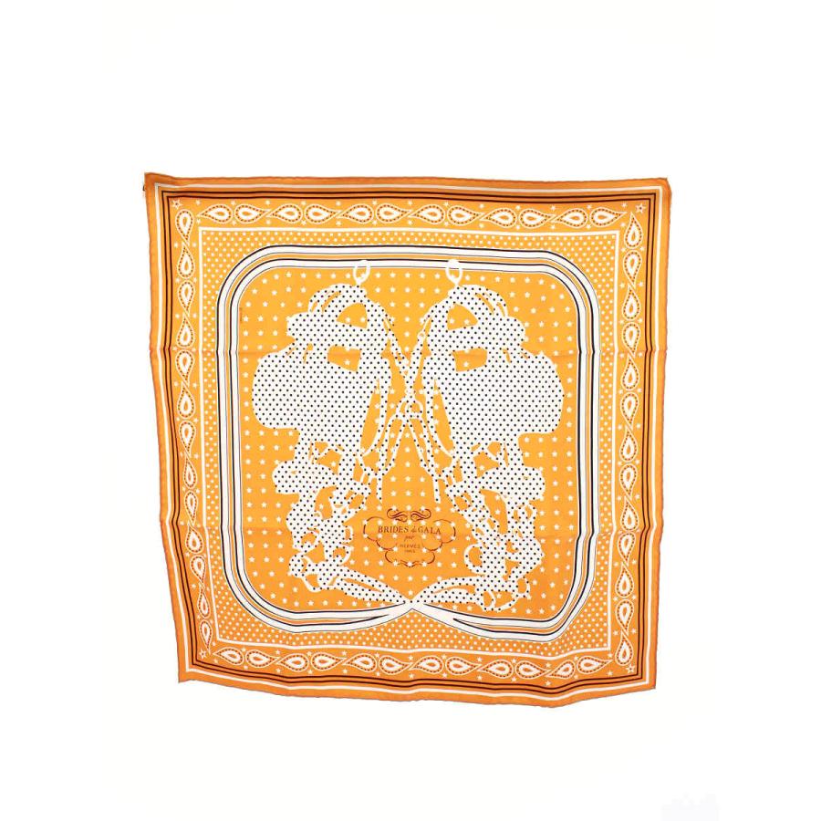 エルメス スカーフ バンダナ カレ70 ブリッド ドゥ ガラ BRIDES de