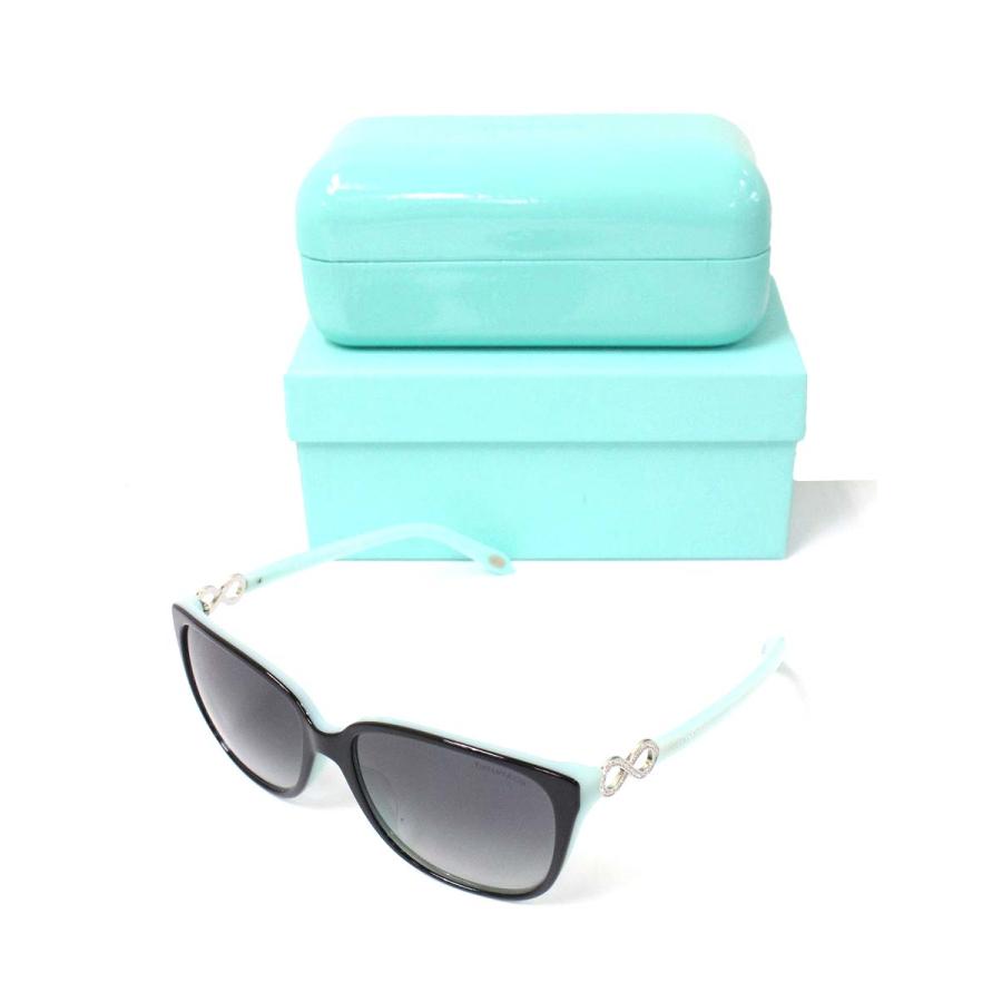 TIFFANY&amp;Co.ティファニーオーバルブルー ラインストーン サングラス TIFFANY&Co.（ティファニー） サングラス ブランド グラデーション
