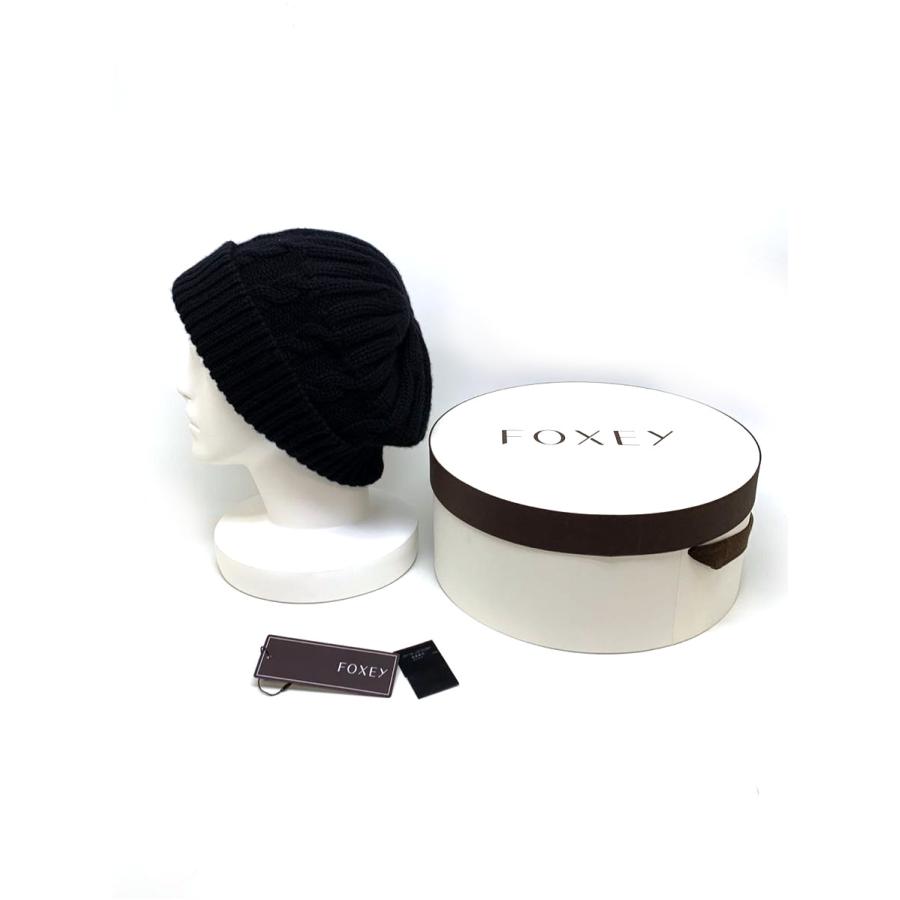 FOXEY BOUTIQUE フォクシーブティック ニット帽 CASHMERE CAP F FOXEY BOUTIQUE フォクシーブティック ニット帽 CASHMERE CAP F
