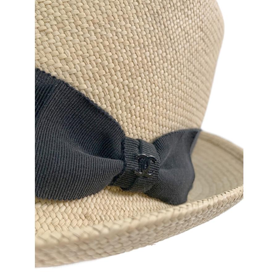 CHANEL（シャネル） 麦わら帽子 ストローハット M : ブランドショップ