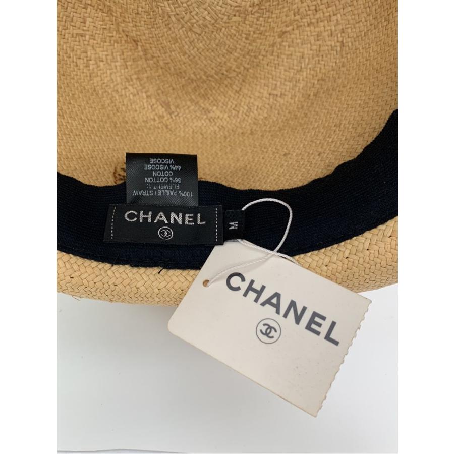 CHANEL（シャネル） 麦わら帽子 ストローハット M : ブランドショップ