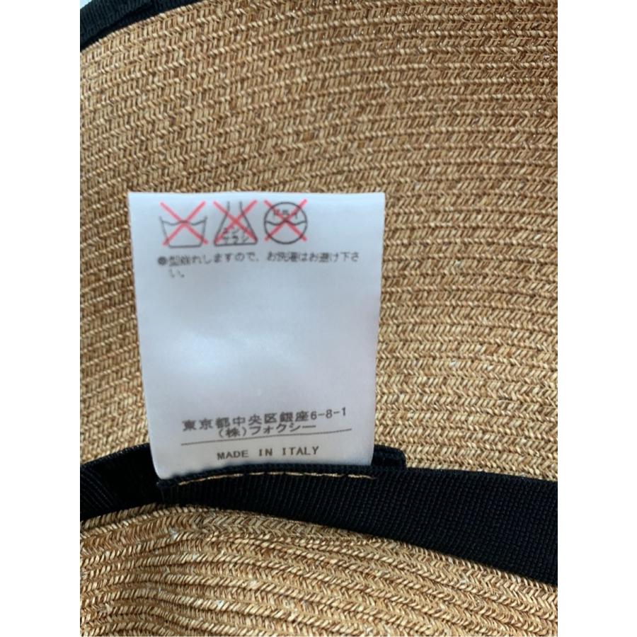 フォクシーブティック 麦わら帽子 PACKING HAT BEACH : ブランド 