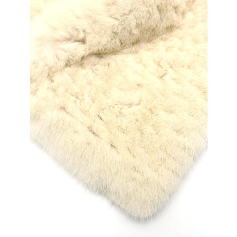 【美品】FOXEY ミンク ファー マフラー daisy lin カシミヤ デイジーリン for フォクシー 毛皮 ティペット マフラー Mink Collar