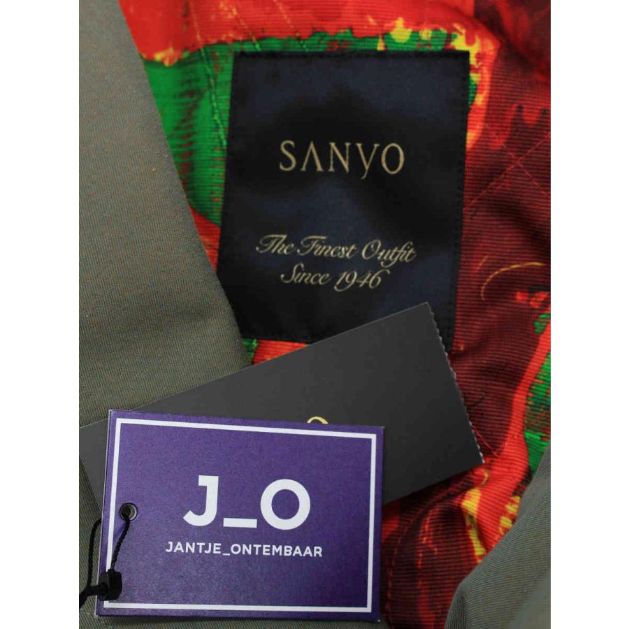 ヤンチェオンテンバール コート SANYOCOAT コットンギャバトレンチ MEN 