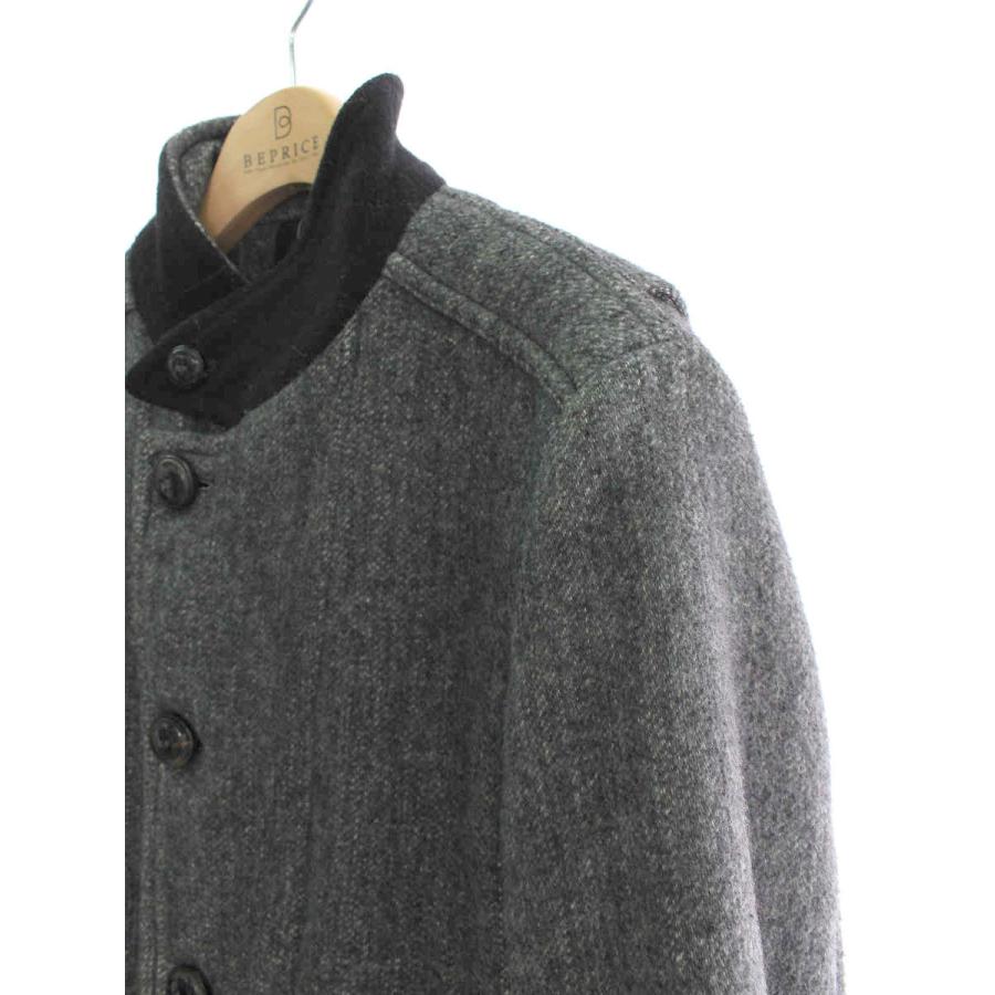 Gian Carlo Rossi　ジャンカルロロッシ　フードコート　Mサイズ GIAN CARLO ROSSI ジャンカルロロッシ コート ウール混 長袖 46