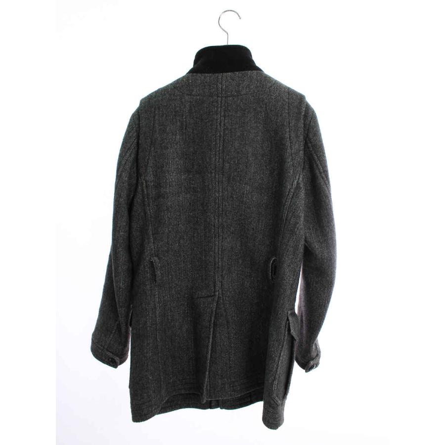 Gian Carlo Rossi　ジャンカルロロッシ　フードコート　Mサイズ GIAN CARLO ROSSI ジャンカルロロッシ コート ウール混 長袖 46