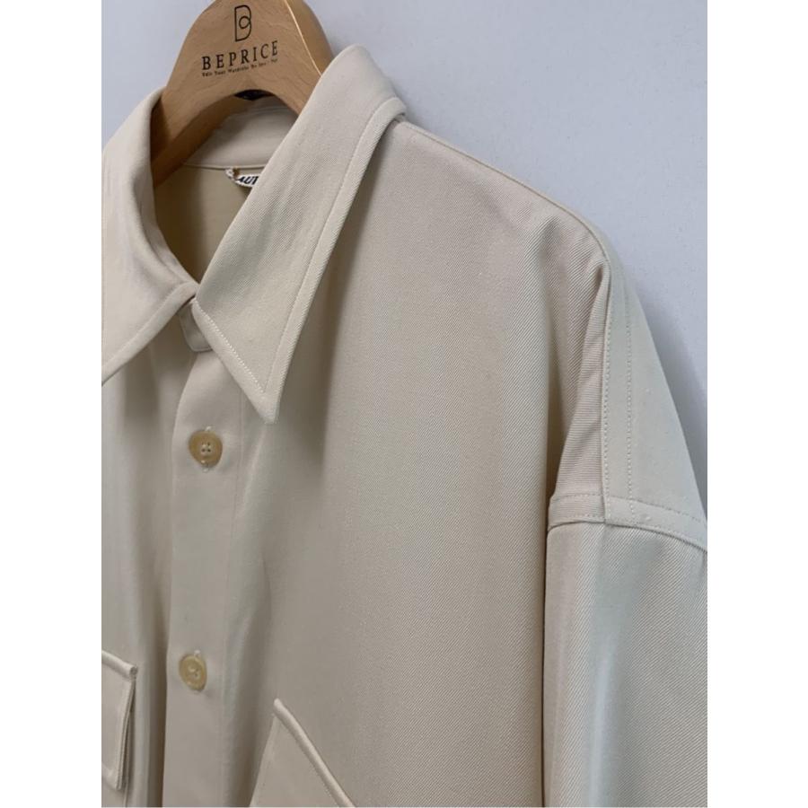 オーラリー シャツ A9AS03MX WOOL MAX GABARDINE SHIRTS ウール オーラリー シャツ A9AS03MX WOOL MAX GABARDINE SHIRTS ウール