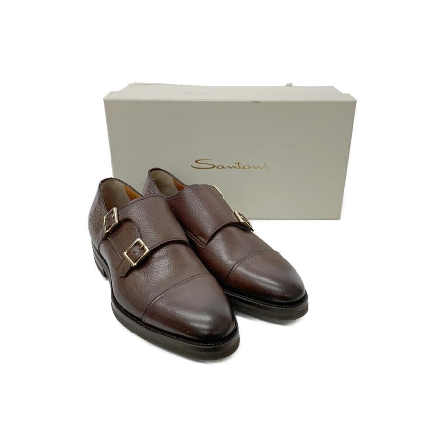 SANTONI（サントーニ） ローファー ダブルモンクストラップシューズ