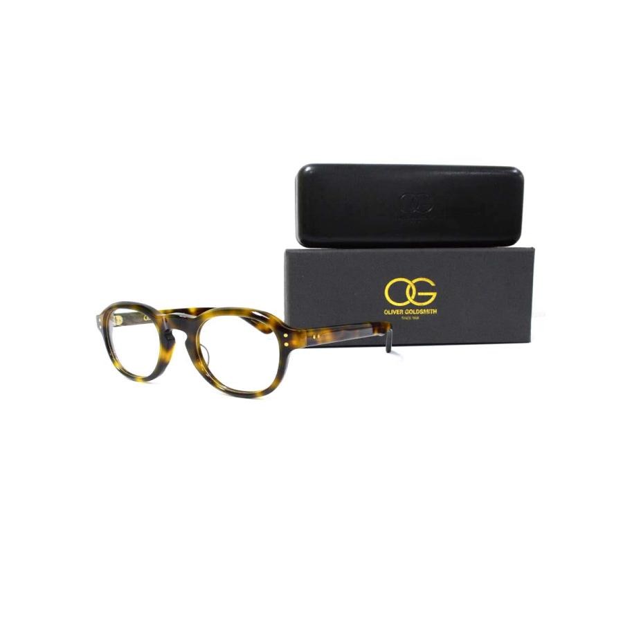 オリバーゴールドスミス メガネ ウェリントン ELSTREE Tortoiseshell 