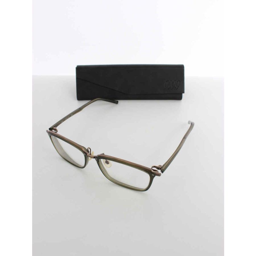 999.9（フォーナインズ） メガネ スクエア型 セルフレーム : ブランド