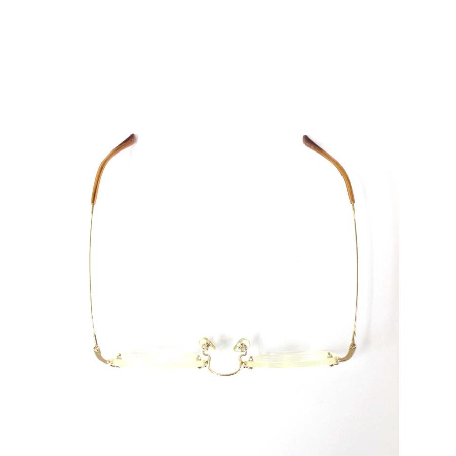 ビンテージ 超レア アルマーニ フチなしメガネ 伊達メガネ Amazon | GIORGIO ARMANI ジョルジオアルマーニ メガネフレーム