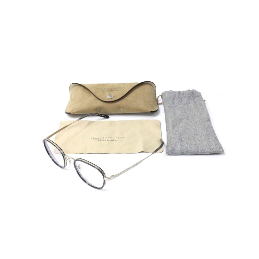 OLIVER PEOPLES（オリバーピープルズ） メガネ × Brunello Cucinelli