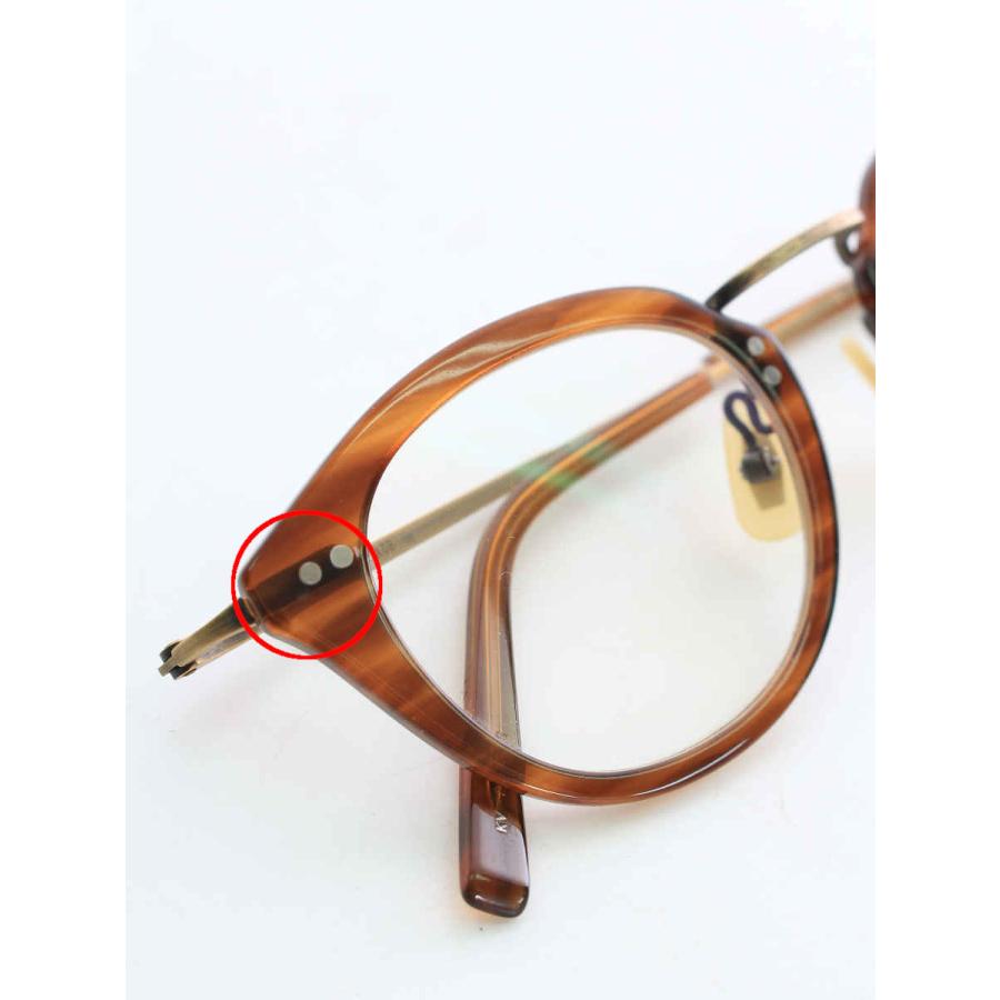 金子眼鏡 メガネ PUKE TITANIUM コンビフレーム KV-29 : ブランド