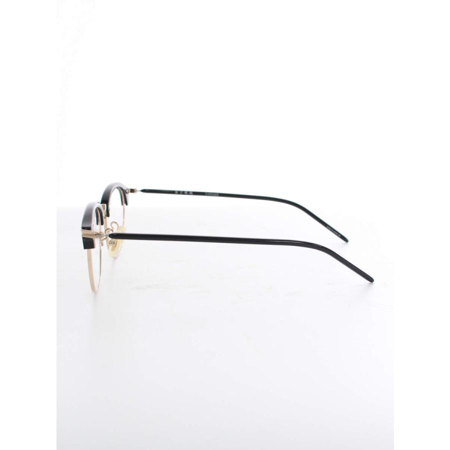 金子眼鏡 メガネ VINTAGE KV-34 BKGP titanium ブローフレーム
