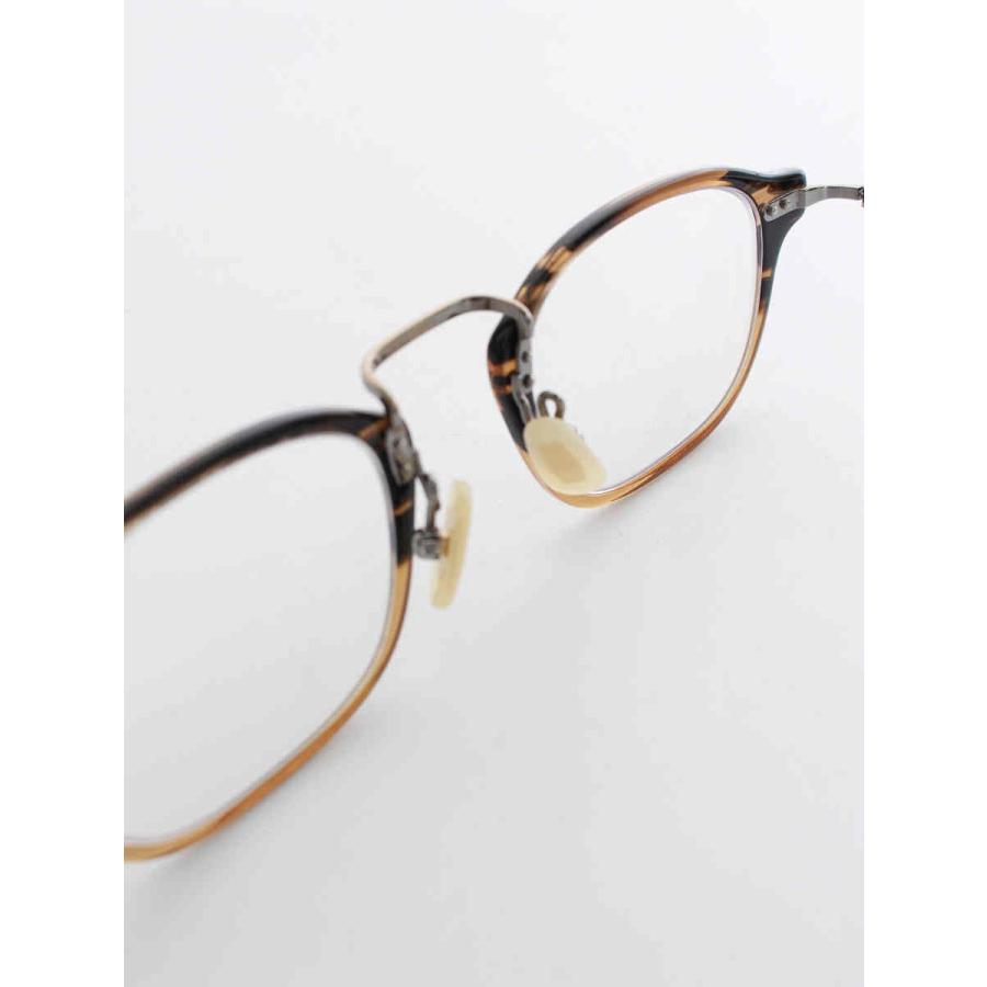 金子眼鏡 メガネ VINTAGE KV-70 PUKE TITANIUM コンビフレーム