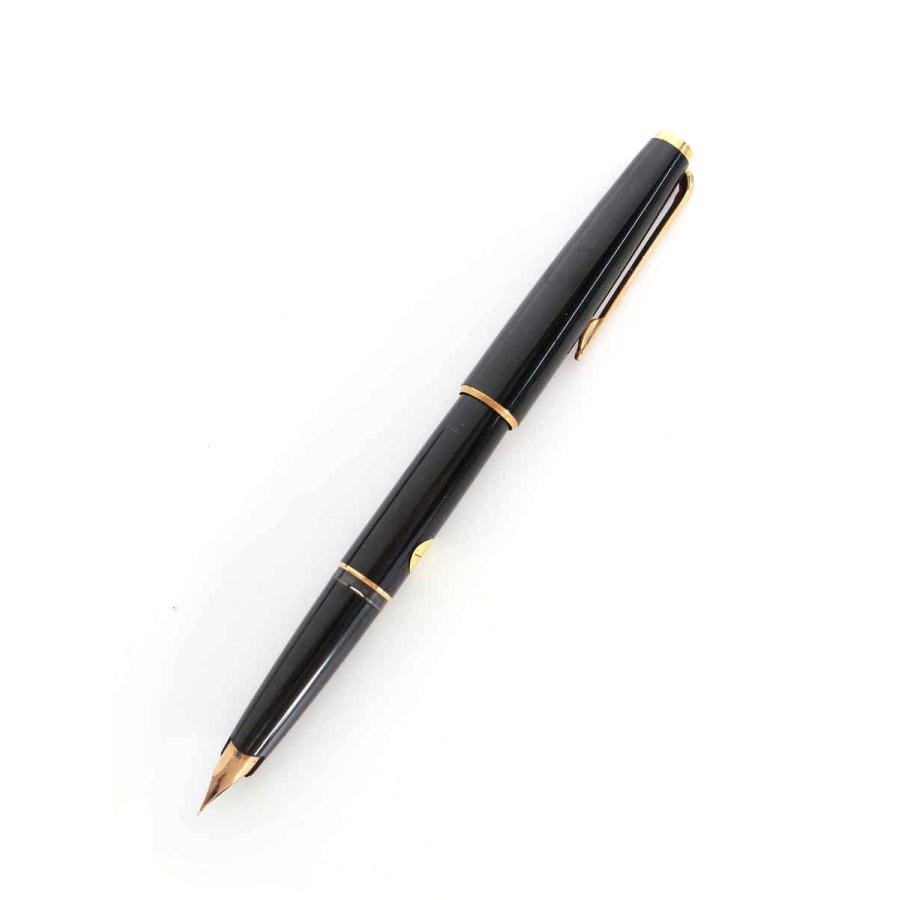 MONTBLANC/モンブラン No.320 万年筆 585/14K ブラック/ゴールド ヴィンテージ SH450 MONTBLANC（モンブラン） 万年筆 NO320 クラシック 585 EF : ブランド