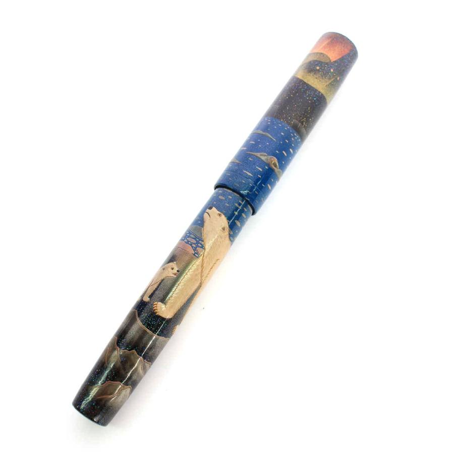 パイロット 万年筆 NAMIKI 北極熊 99本限定 K18 研出高蒔絵 千田正樹氏