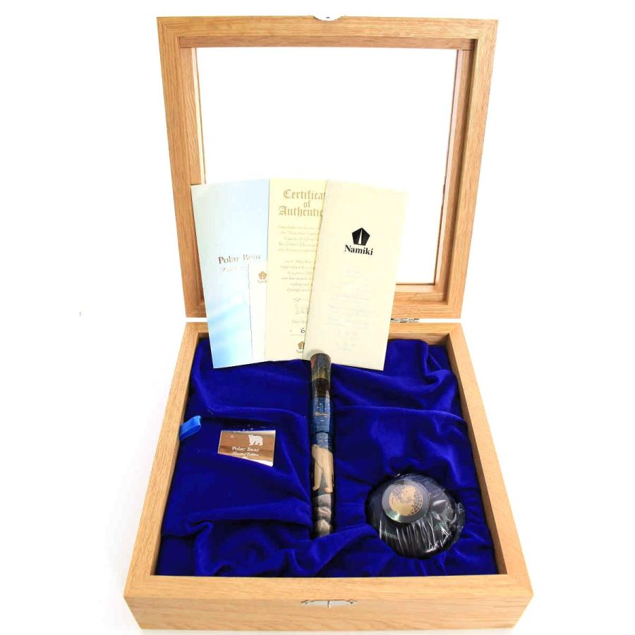 パイロット 万年筆 NAMIKI 北極熊 99本限定 K18 研出高蒔絵 千田正樹氏