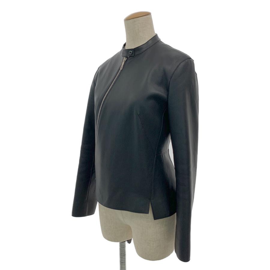 HERMES エルメス レザージャケット シングルライダース 34