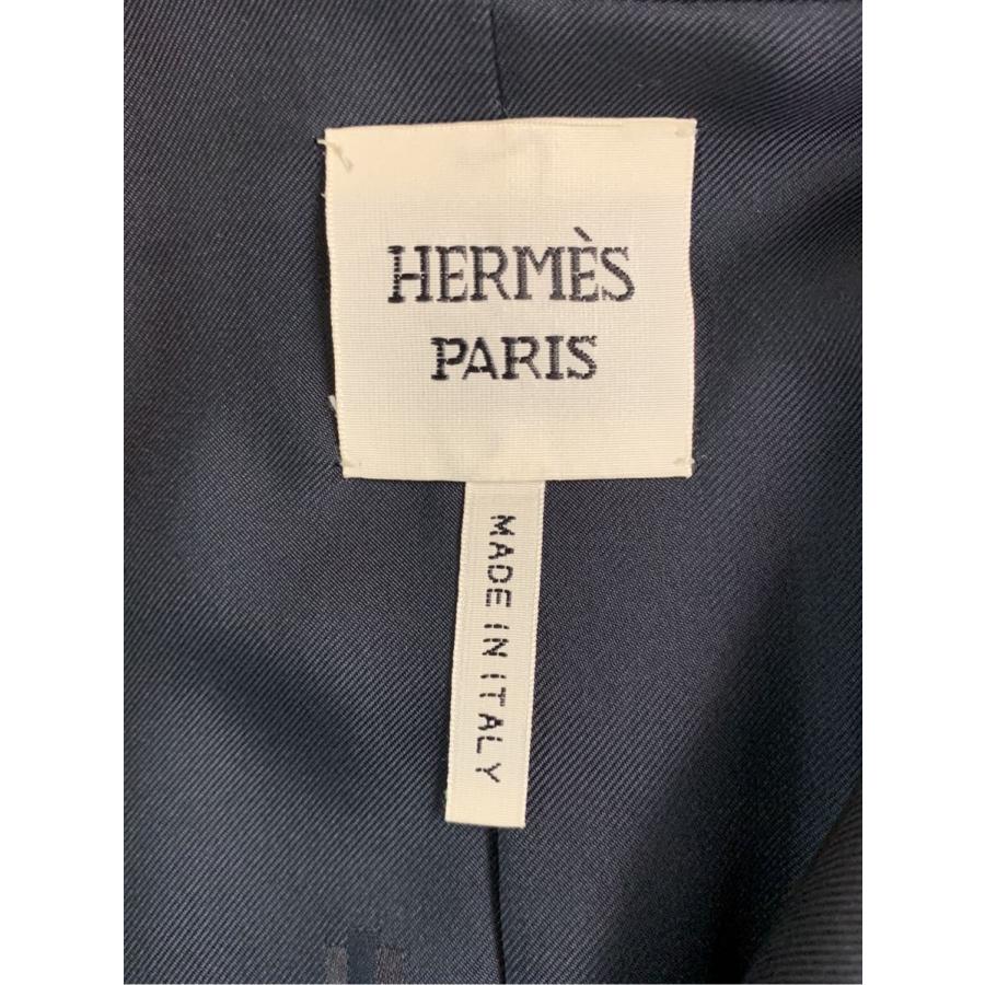 HERMES（エルメス） レザージャケット シングルライダース 34