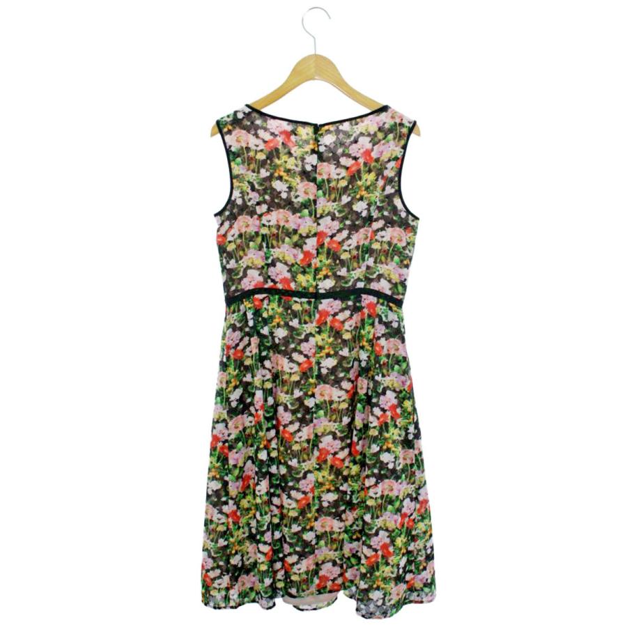 トッカ LAUNDRY LINE PARTY GIRL OPTOHA0110 ワンピース 2 ブラック 花 