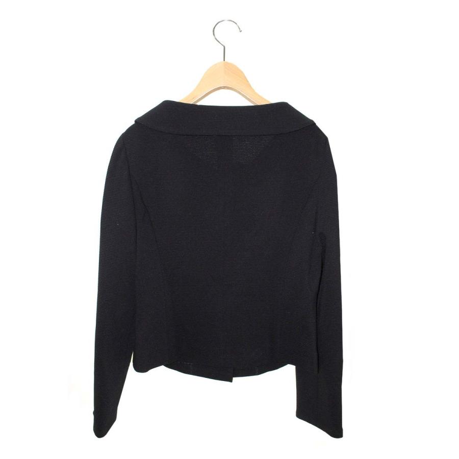 エムズグレイシー 014125 ジャケット 40 ブラック 襟付き