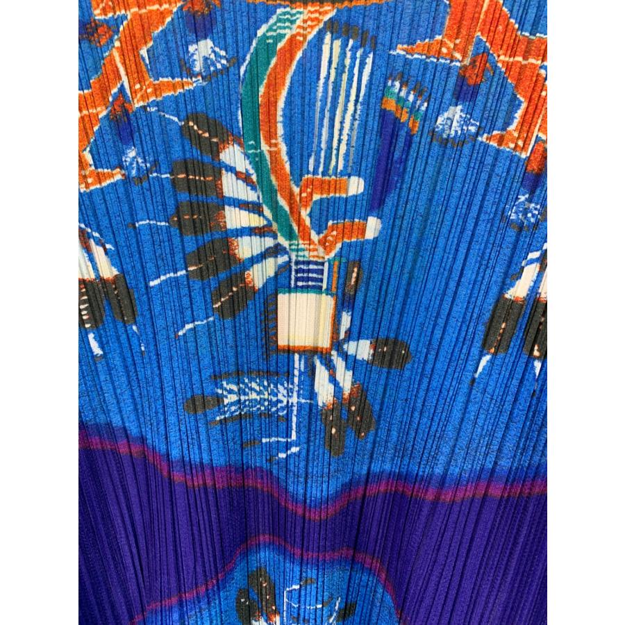 プリーツプリーズイッセイミヤケ PP21-JK524 トップス 3 ブルー