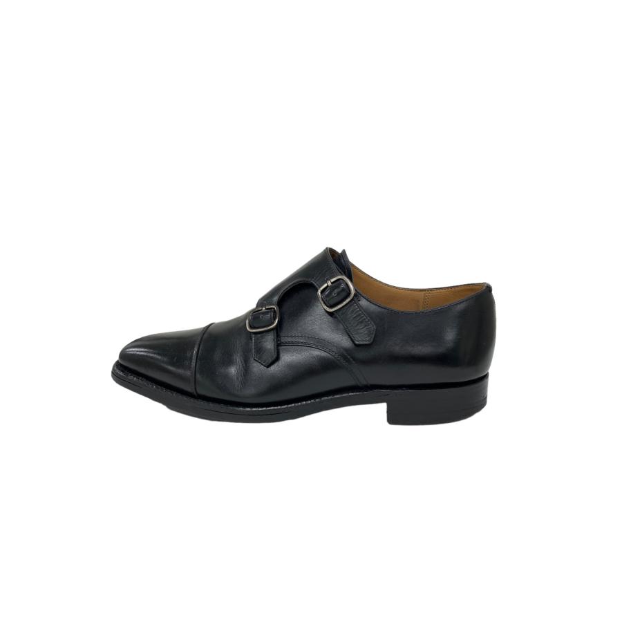 JOHNSTON & MURPHY　ダブルモンクストラップ　レザーシューズ　7 JOHNSTON & MURPHY ダブルモンクストラップ レザーシューズ 7